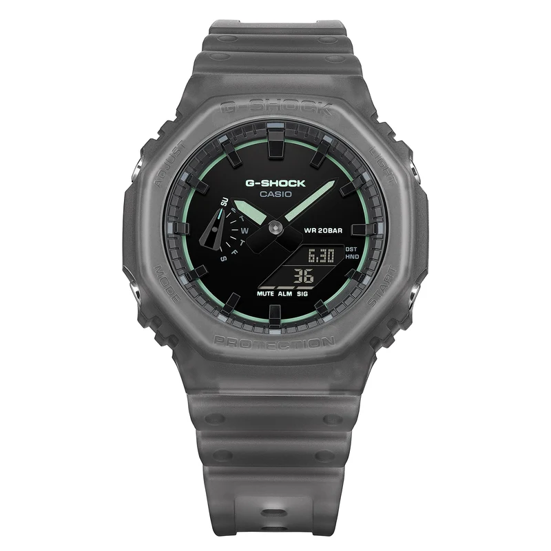 Casio G-Shock GA-2100K-1AER Herren • Carbon Core Guard • Weltzeit