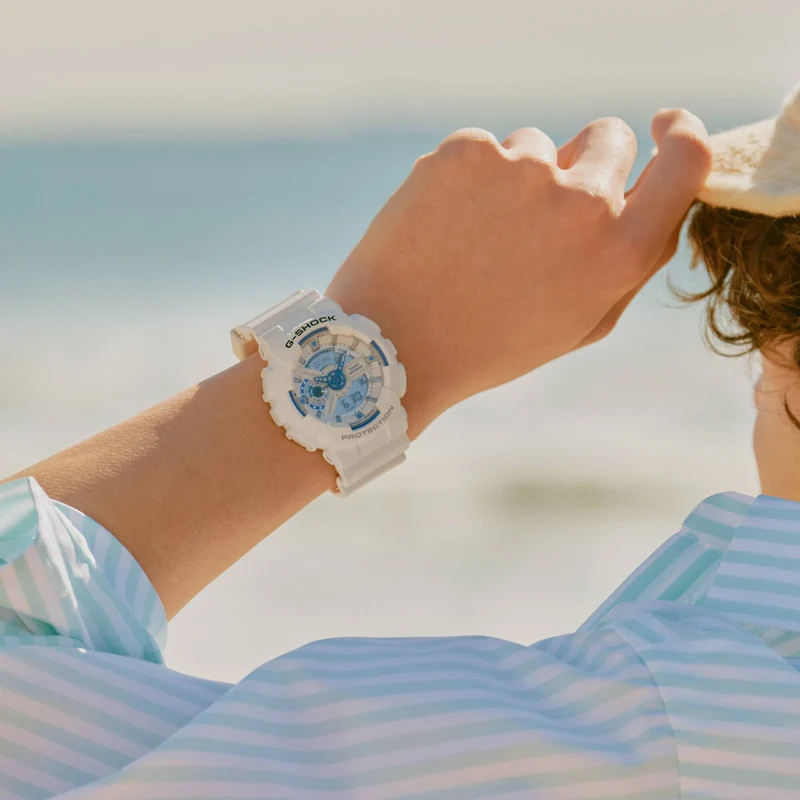 Casio G-Shock GA-110HDS-7AER Herrenuhr • Phosphoreszierendes Zifferblatt • 20 bar wasserdicht