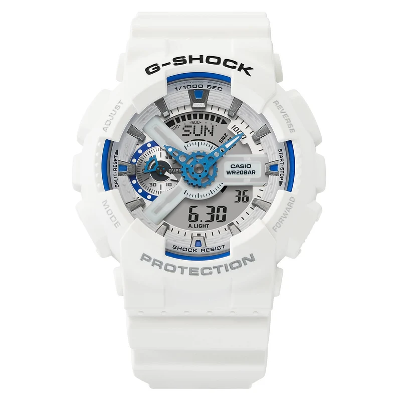 Casio G-Shock GA-110HDS-7AER Herrenuhr • Phosphoreszierendes Zifferblatt • 20 bar wasserdicht