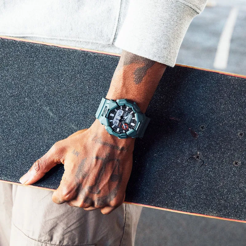 Casio GA-010-2AER G-Shock Classic Herrenuhr Blau • Analog-Digital • Carbon Core Guard