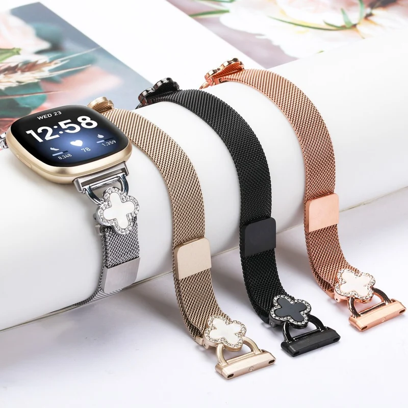 Fantastisch Fitbit Versa 3 / Fitbit Sense Metall Armband