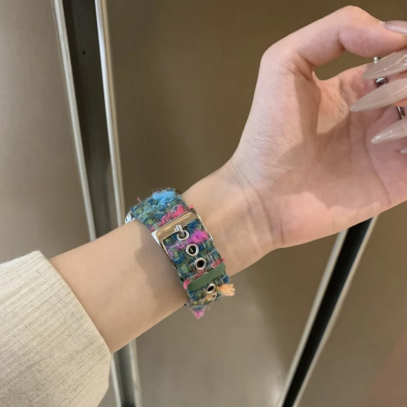 Fantastisch Apple Smartwatch Filz Und Echtes Leder Universell Armband