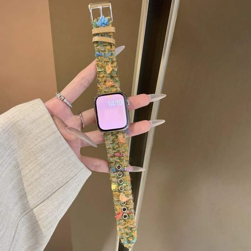 Fantastisch Apple Smartwatch Filz Und Echtes Leder Universell Armband