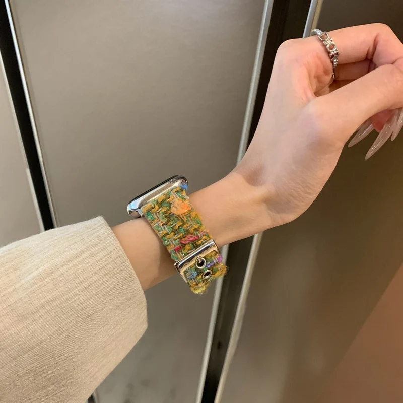 Fantastisch Apple Smartwatch Filz Und Echtes Leder Universell Armband