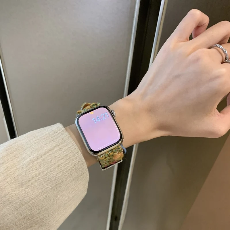 Fantastisch Apple Smartwatch Filz Und Echtes Leder Universell Armband