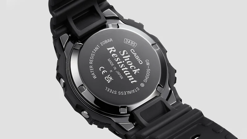 Casio GW-5000HS-1ER G-Shock Origin Herrenuhr Schwarz • Tough Solar & Multiband 6 • Diamantbeschichtung