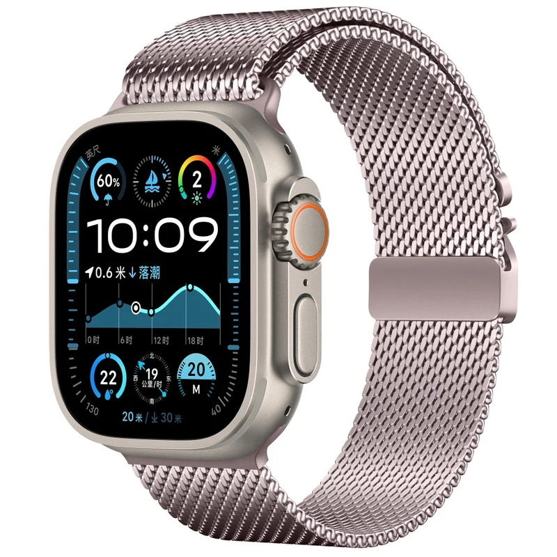 Absolut Angenehm Apple Smartwatch Metall Universell Armband