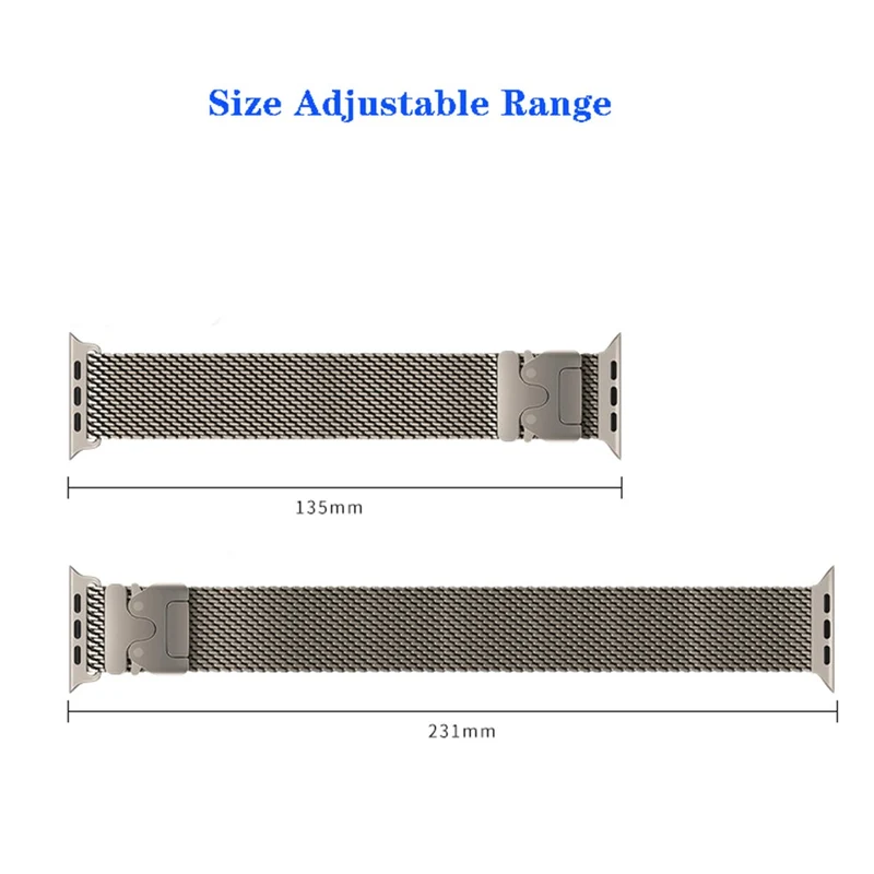 Absolut Angenehm Apple Smartwatch Metall Universell Armband