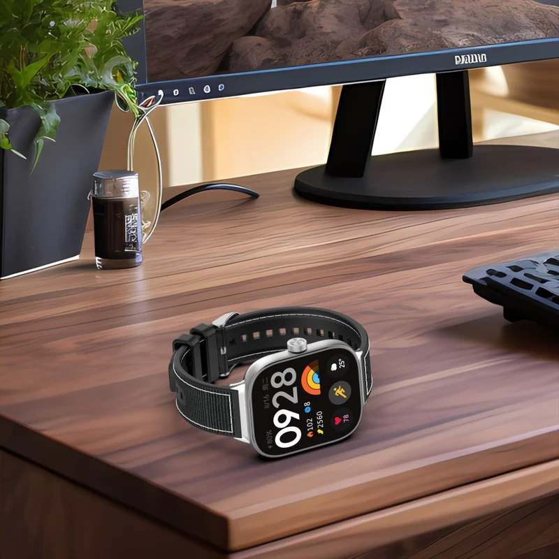 Unglaublich Angenehm Xiaomi Smart Band 8 Pro / Xiaomi Redmi Watch 4 Silikon Universell Armband