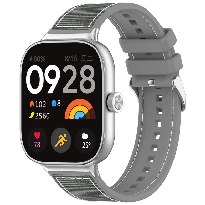 Unglaublich Angenehm Xiaomi Smart Band 8 Pro / Xiaomi Redmi Watch 4 Silikon Universell Armband