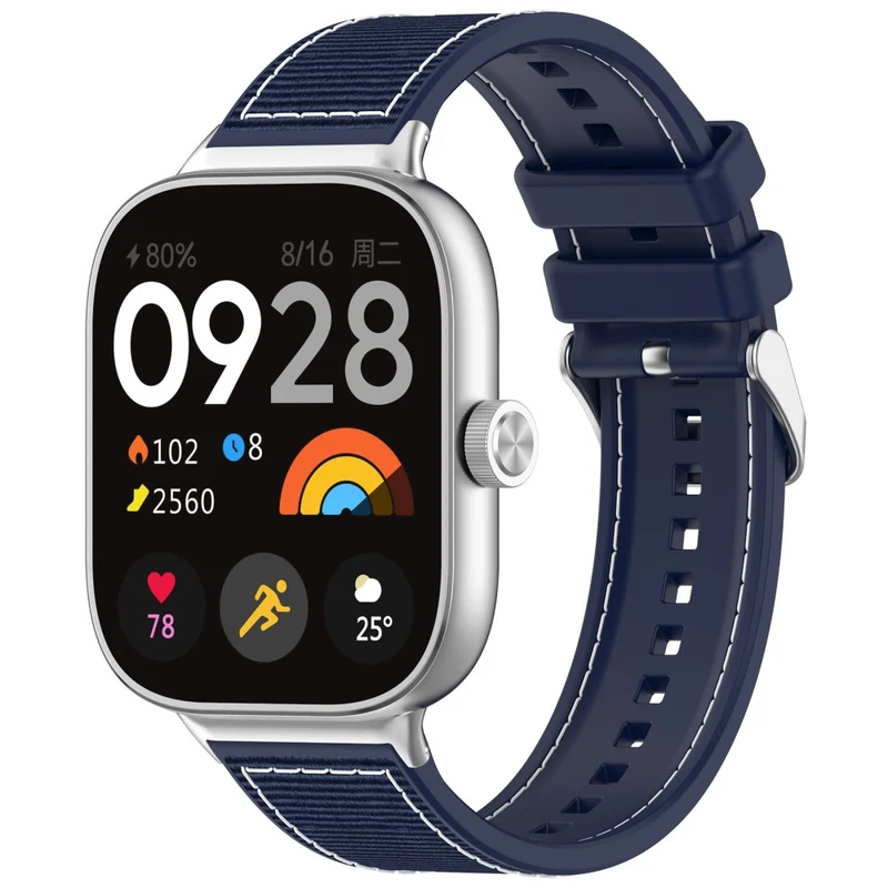 Unglaublich Angenehm Xiaomi Smart Band 8 Pro / Xiaomi Redmi Watch 4 Silikon Universell Armband