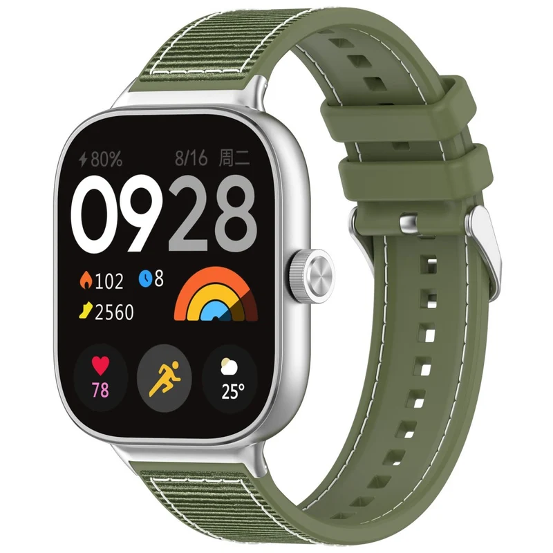 Unglaublich Angenehm Xiaomi Smart Band 8 Pro / Xiaomi Redmi Watch 4 Silikon Universell Armband