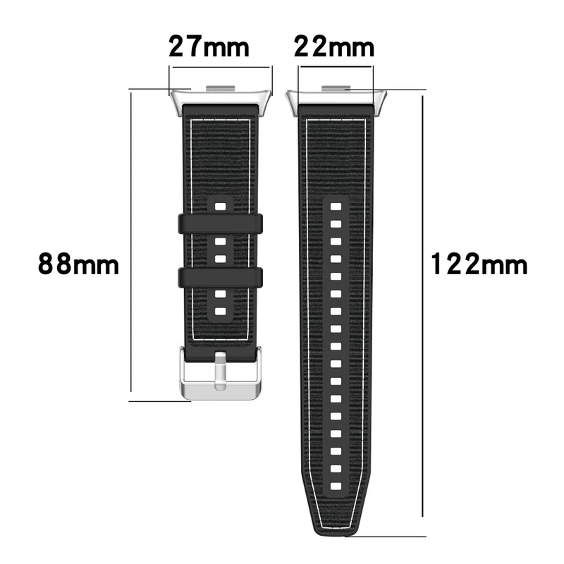 Unglaublich Angenehm Xiaomi Smart Band 8 Pro / Xiaomi Redmi Watch 4 Silikon Universell Armband