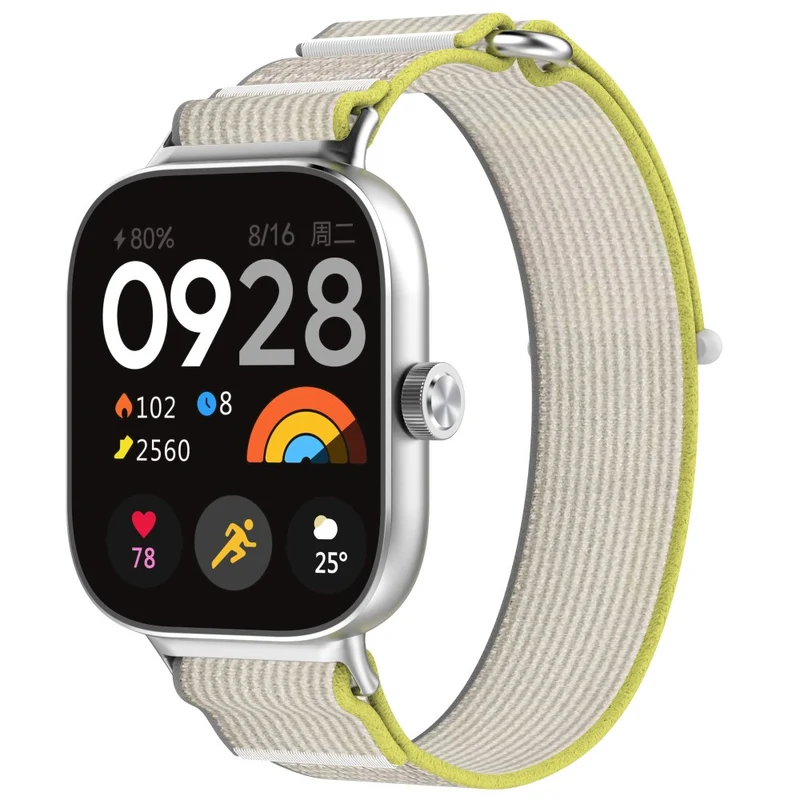 Sehr Schön Xiaomi Smart Band 8 Pro / Xiaomi Redmi Watch 4 Nylon Universell Armband