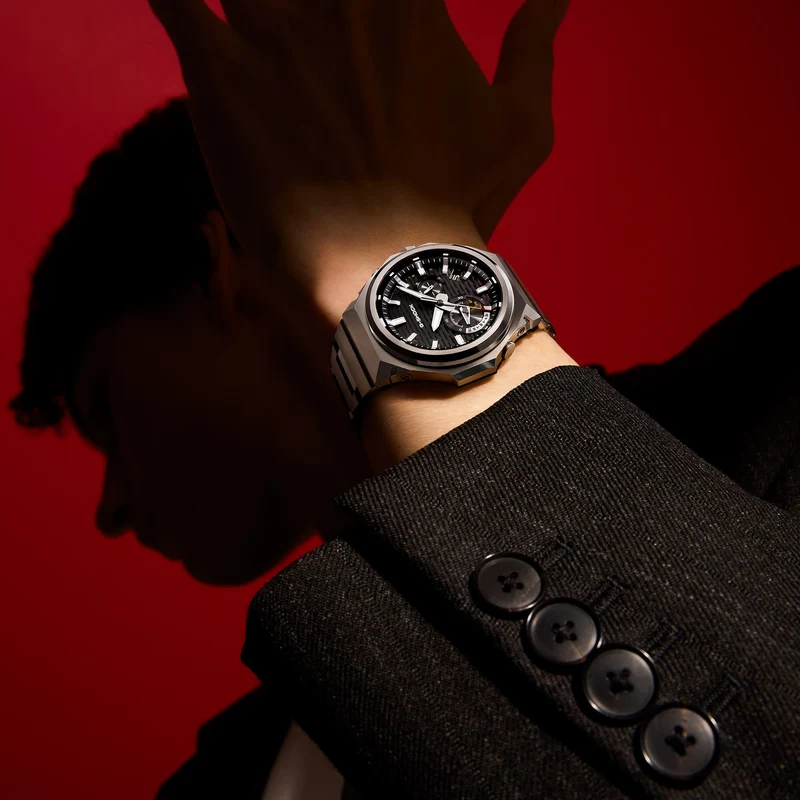 Casio GST-B1000D-1AER G-Shock Herrenuhr Schwarz • Tough Solar mit Bluetooth • Schockgeschütztes Edelstahlgehäuse