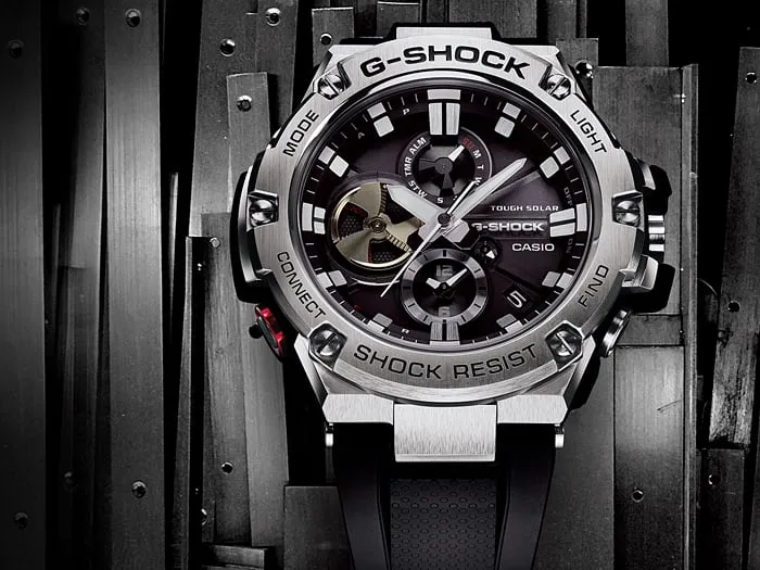 Casio G-Shock Pro GST-B100-1AER Herrenuhr • Tough Solar • Bluetooth Smartphone-Link