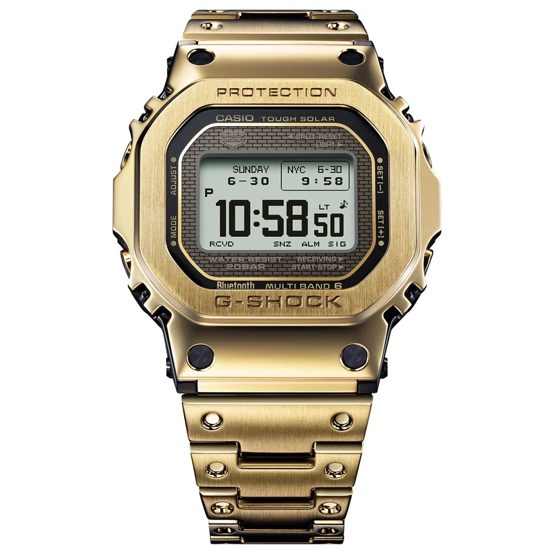 Casio G-Shock GMW-BZ5000GD-9ER Herrenuhr • Full-Metal Solar • Multiband 6 Funk