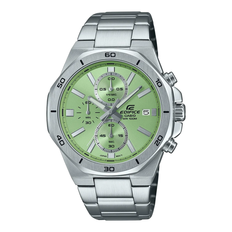 Casio EFV-640D-3AVUEF Edifice Herrenuhr Blau • Stoppuhr-Chronograph • 10 BAR Wasserdichtigkeit
