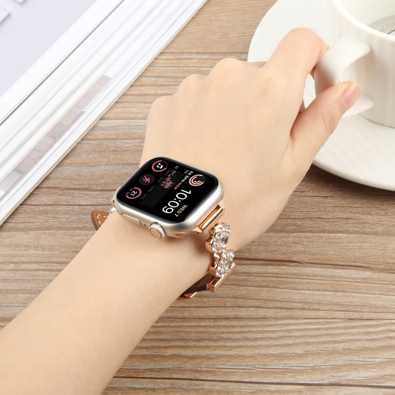 Super Haltbar Apple Smartwatch Kunstleder Universell Armband
