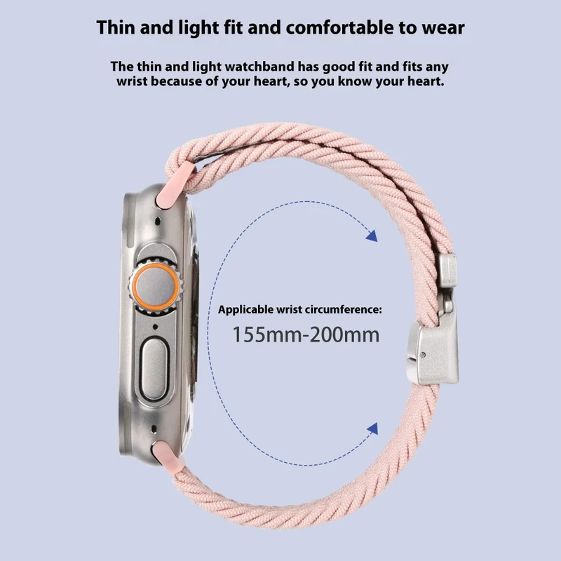 Unglaublich Bequem Apple Smartwatch Nylon Universell Armband