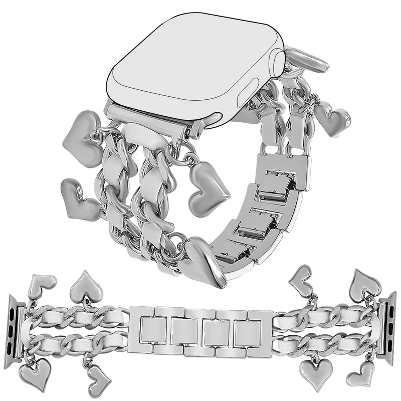 Mega Bequem Apple Smartwatch Metall Universell Armband