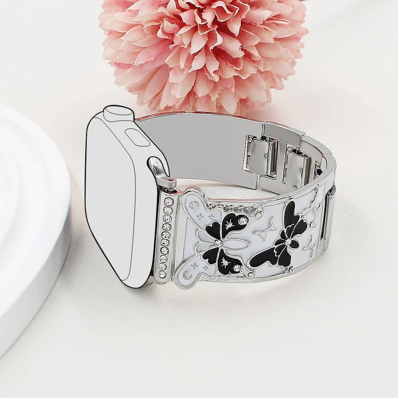 Klassisch Apple Smartwatch Metall Universell Armband