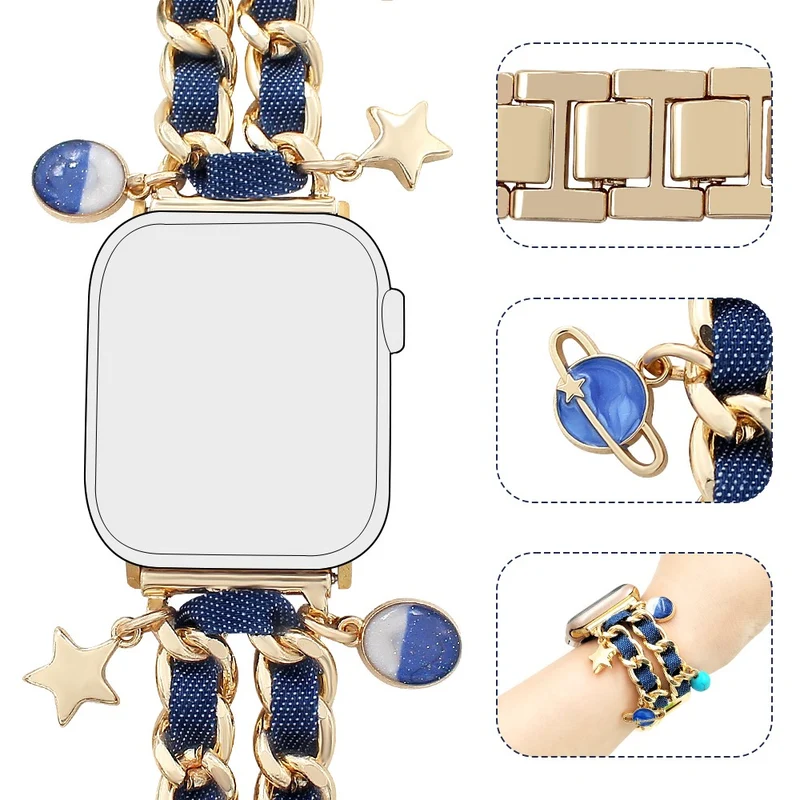 Mega Cool Apple Smartwatch Metall Universell Armband