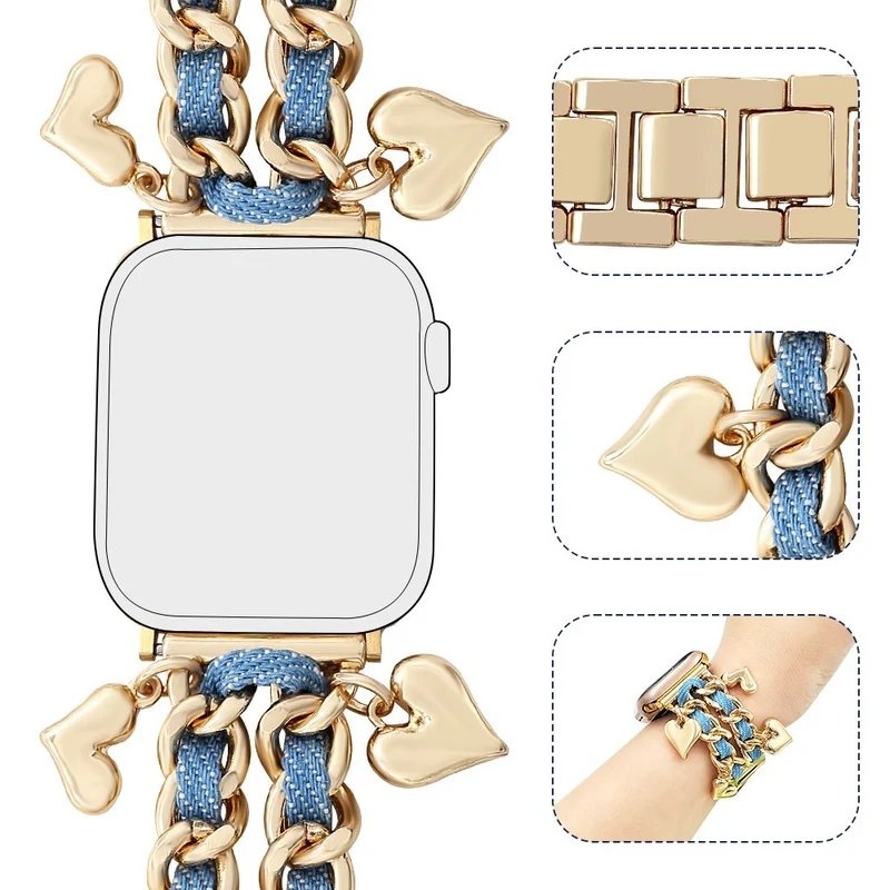 Mega Cool Apple Smartwatch Metall Universell Armband
