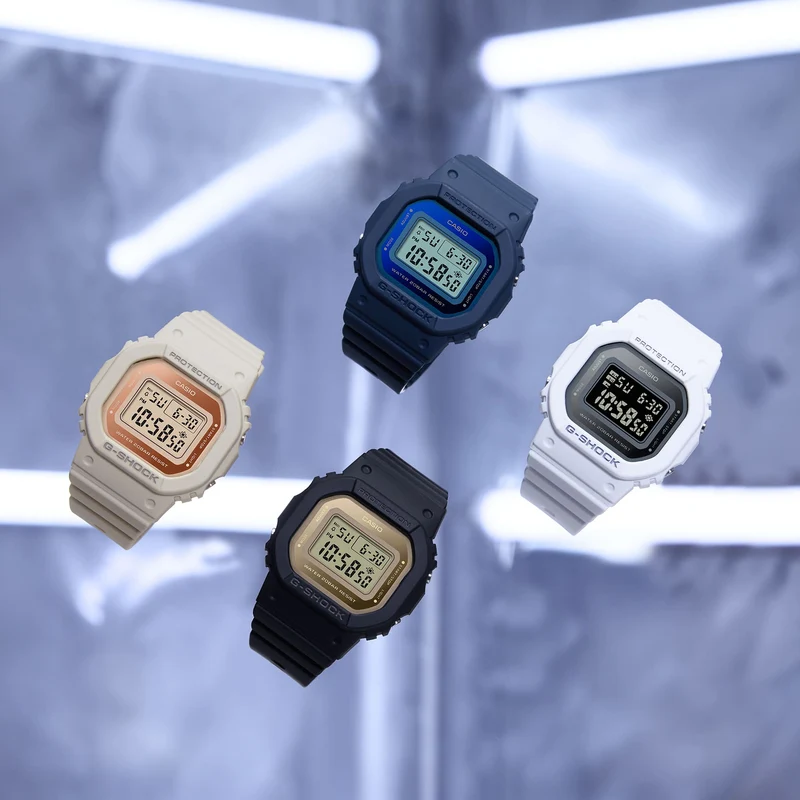 Casio GMD-S5600-1ER G-Shock Origin Damen • 20 BAR Wasserdicht • Stoßfestes Resingehäuse