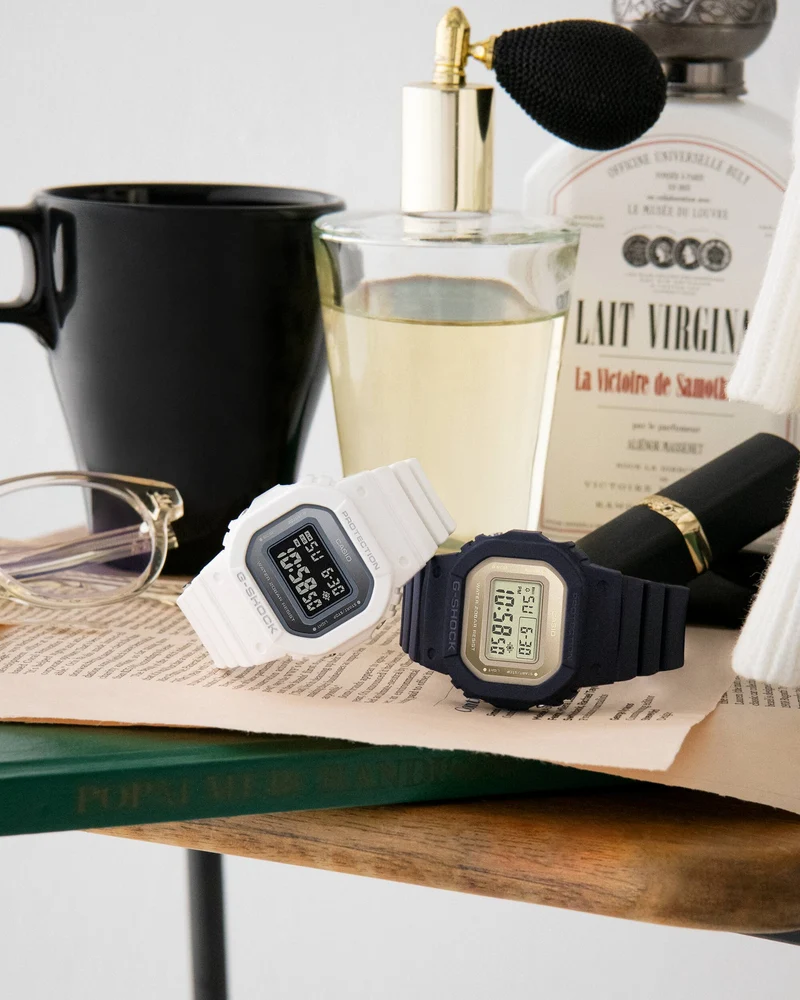 Casio GMD-S5600-1ER G-Shock Origin Damen • 20 BAR Wasserdicht • Stoßfestes Resingehäuse