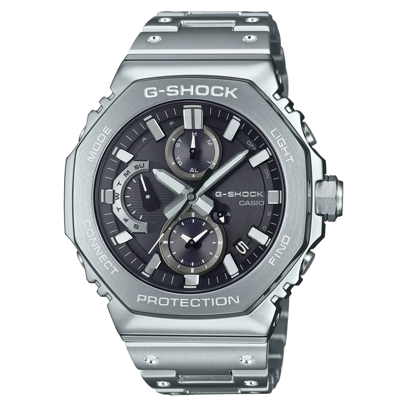 Casio G-Shock GMC-B2100D-1AER Herrenuhr • Vollmetall-Gehäuse • Solar & Bluetooth
