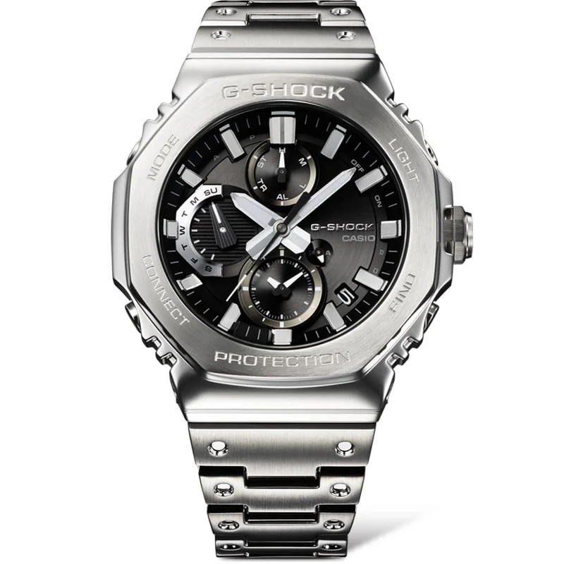 Casio G-Shock GMC-B2100D-1AER Herrenuhr • Vollmetall-Gehäuse • Solar & Bluetooth