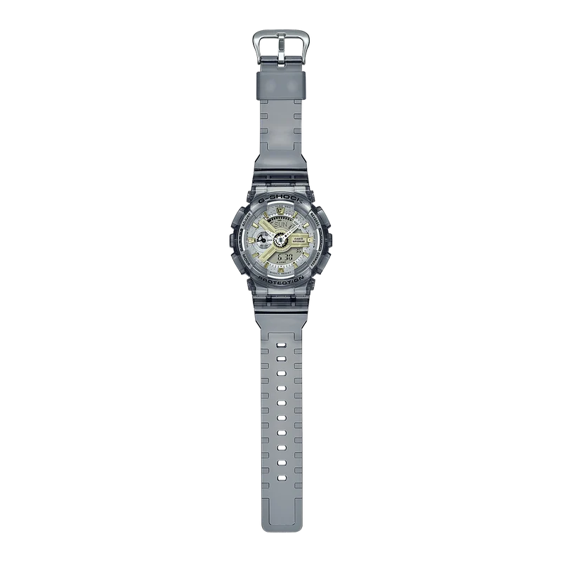 Casio GMA-S110GS-8AER G-Shock Herrenuhr Grau • Analog-Digital • 20 BAR Wasserdicht