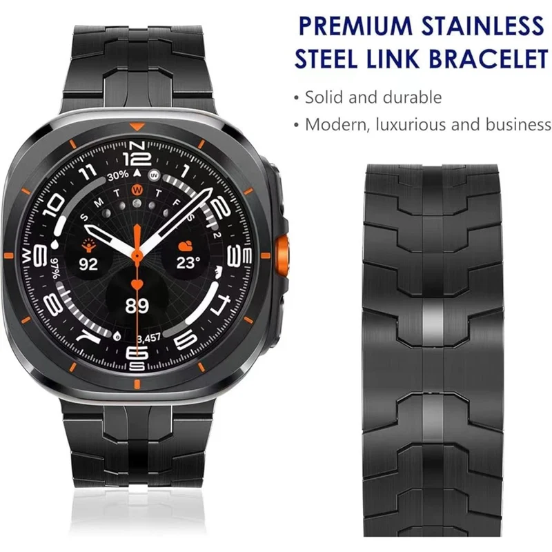 Absolut Gut Samsung Galaxy Watch Ultra 47mm Metall Armband