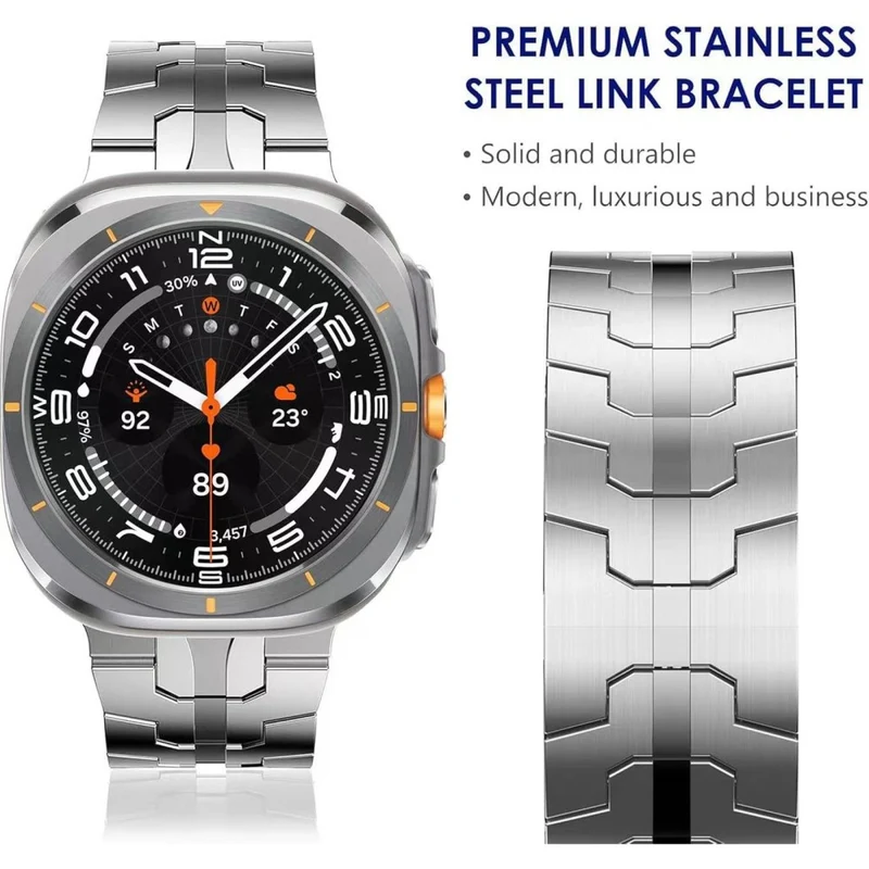 Absolut Gut Samsung Galaxy Watch Ultra 47mm Metall Armband