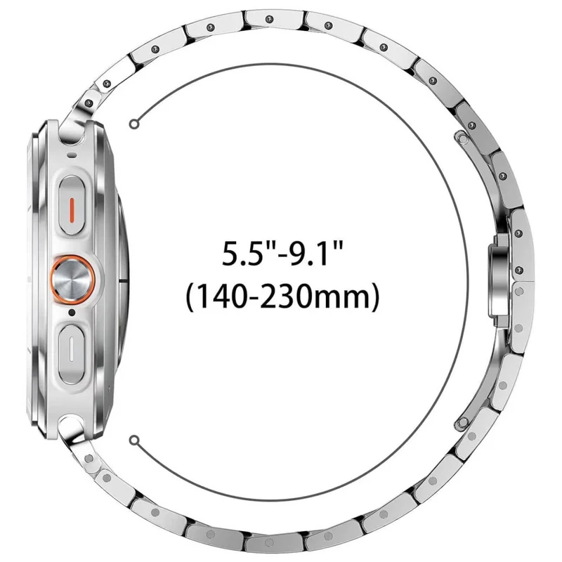Absolut Gut Samsung Galaxy Watch Ultra 47mm Metall Armband