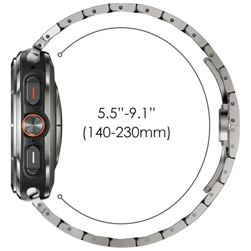 Absolut Gut Samsung Galaxy Watch Ultra 47mm Metall Armband
