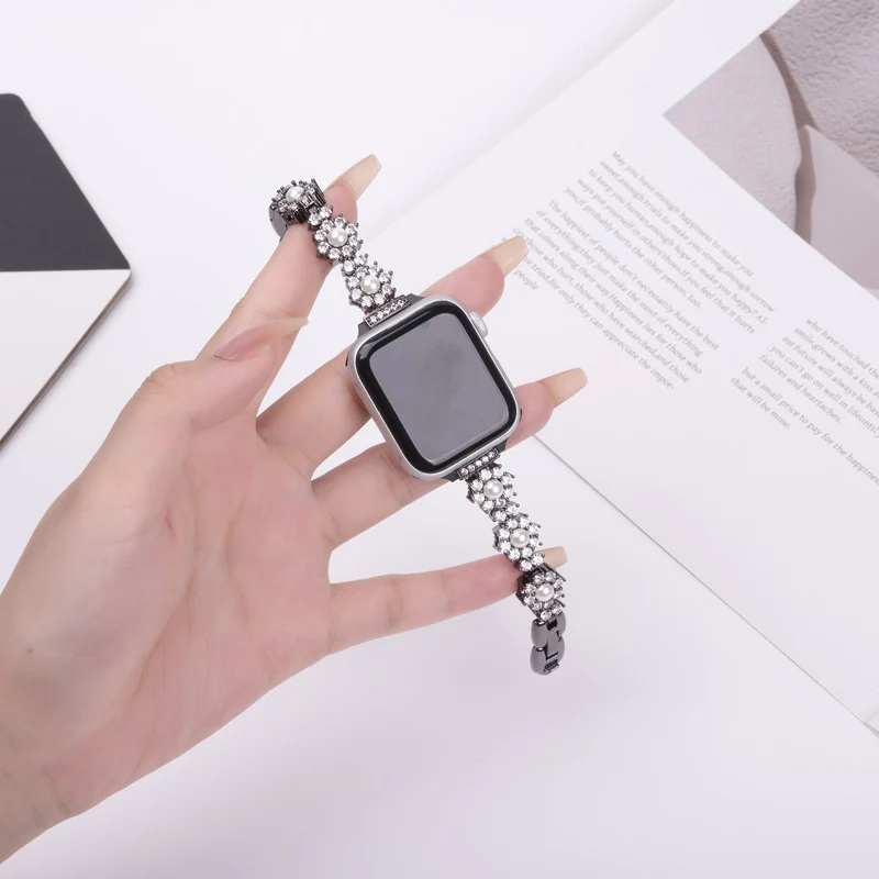 Sehr Angenehm Apple Smartwatch Metall Universell Armband