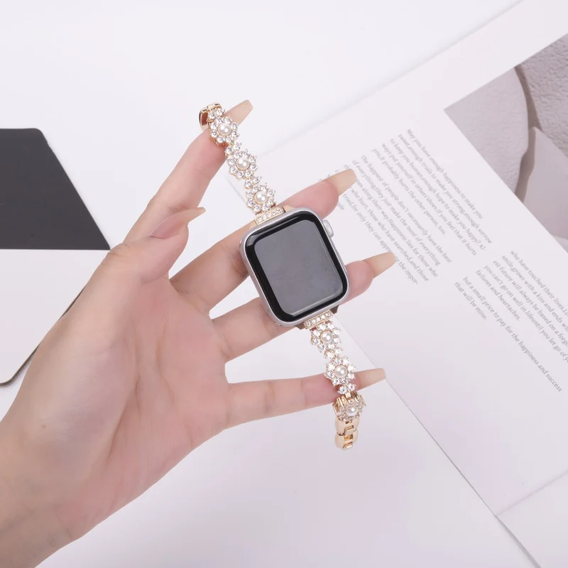 Sehr Angenehm Apple Smartwatch Metall Universell Armband