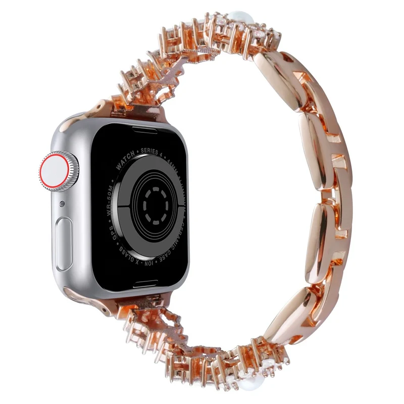 Unglaublich Widerstandsfähig Apple Smartwatch Metall Universell Armband