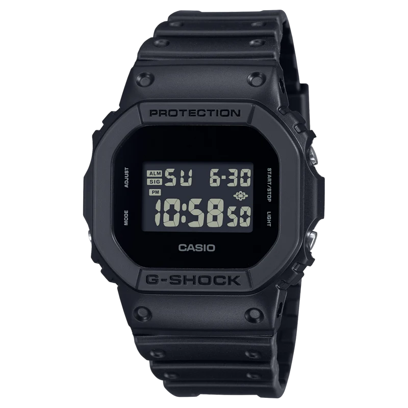 Casio G-Shock DW-5600UBB-1ER Herren Armbanduhr Schwarz • Digitales Display • 200 m Wasserdichtigkeit