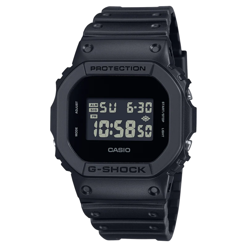 Casio G-Shock DW-5600UBB-1ER Herren Armbanduhr Schwarz • Digitales Display • 200 m Wasserdichtigkeit
