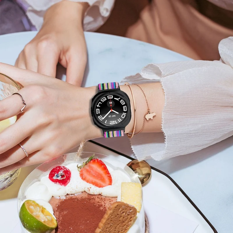 Unglaublich Ordentlich Samsung Galaxy Watch Ultra 47mm Nylon Armband