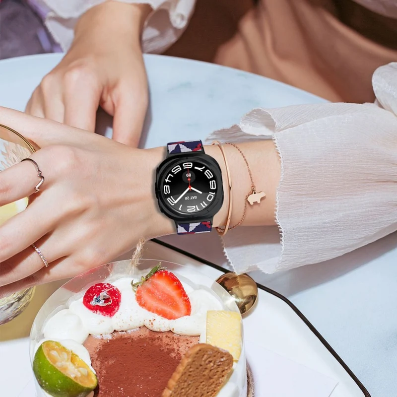 Unglaublich Ordentlich Samsung Galaxy Watch Ultra 47mm Nylon Armband