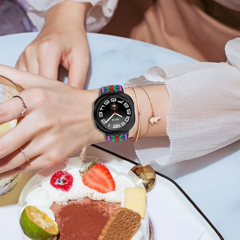 Unglaublich Ordentlich Samsung Galaxy Watch Ultra 47mm Nylon Armband