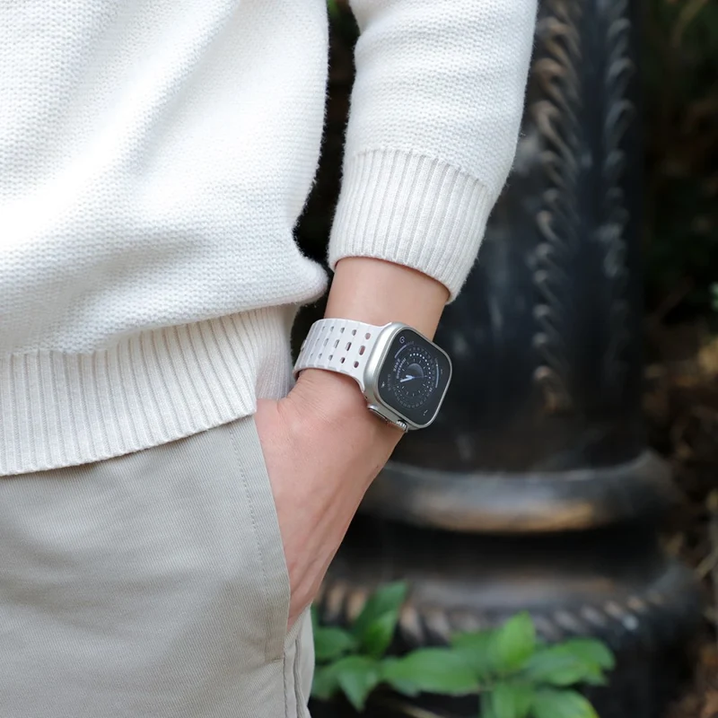 Super Bequem Apple Smartwatch Silikon Universell Armband