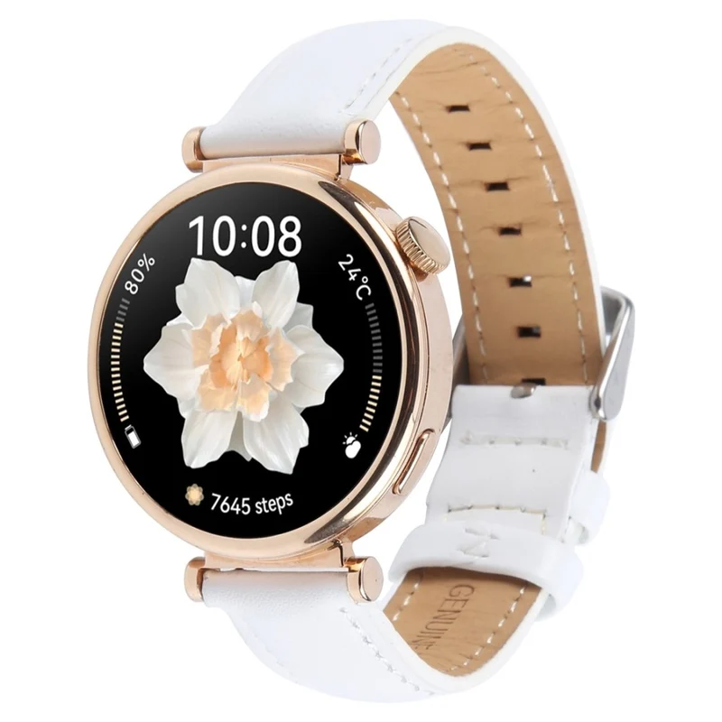 Sehr Reizvoll Garmin Smartwatch Echtes Leder Universell Armband