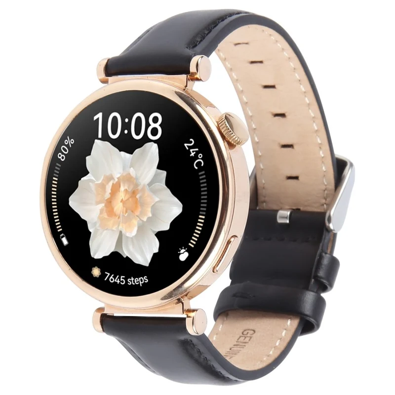 Sehr Reizvoll Garmin Smartwatch Echtes Leder Universell Armband