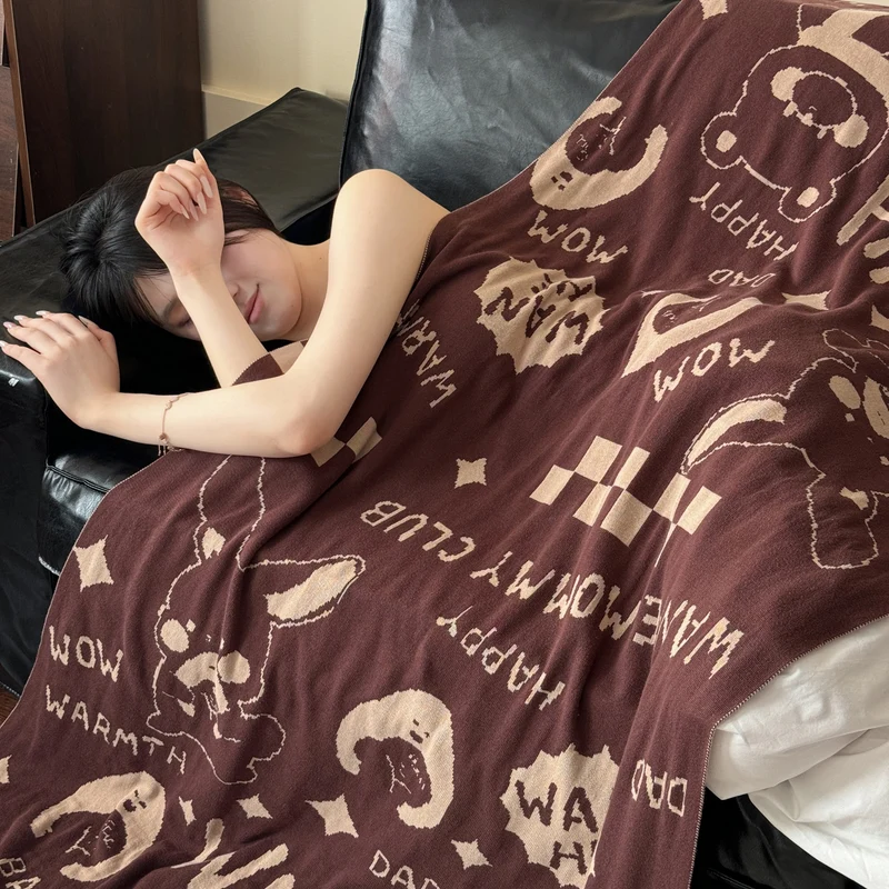 Damen Florale Kuscheldecke