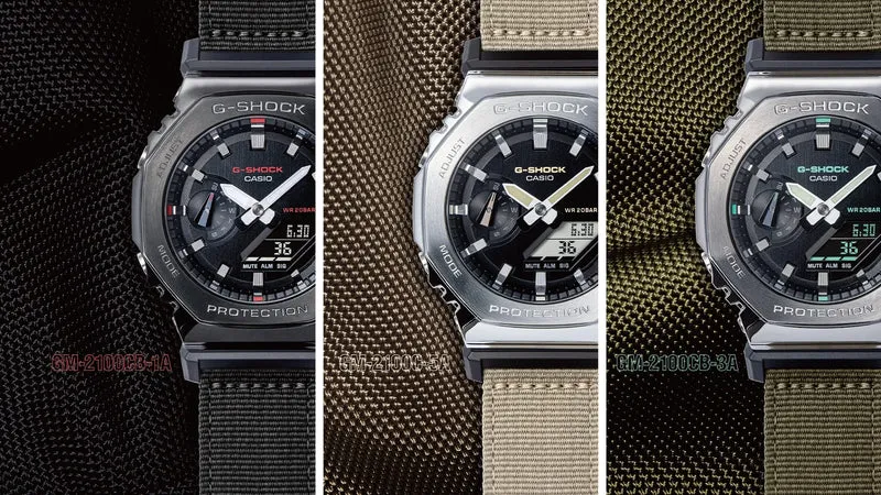 Casio GM-2100CB-1AER G-Shock Herrenuhr • Analog-Digital • 20 bar wasserdicht
